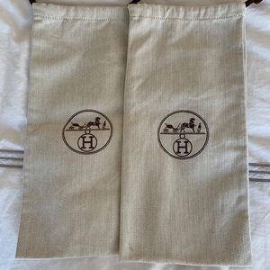 Hermes Oran Sandal Dustbags (2)